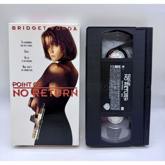 Point of No Return VHS Bridget Fonda 1993 Action Hit Woman - Picture 1 of 2